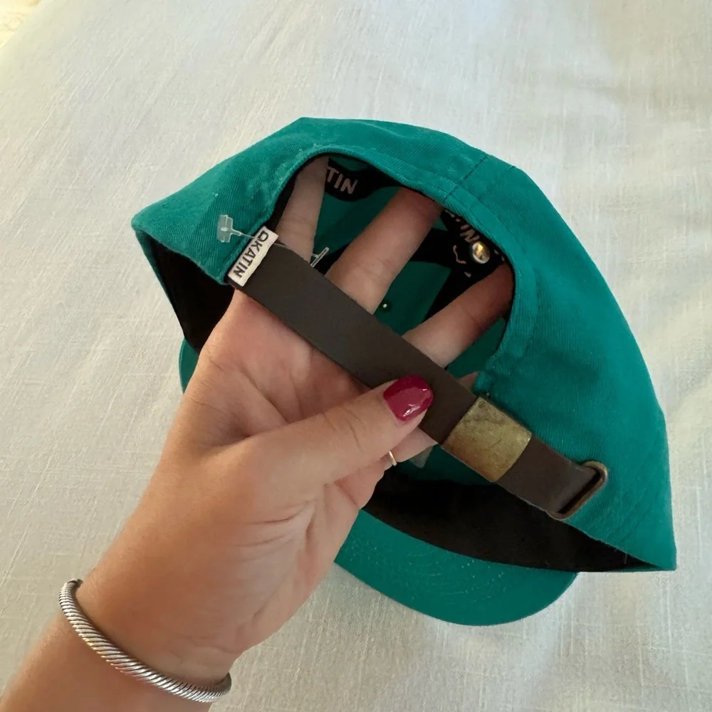 Katin Teal Green Cotton 6-Panel Cap